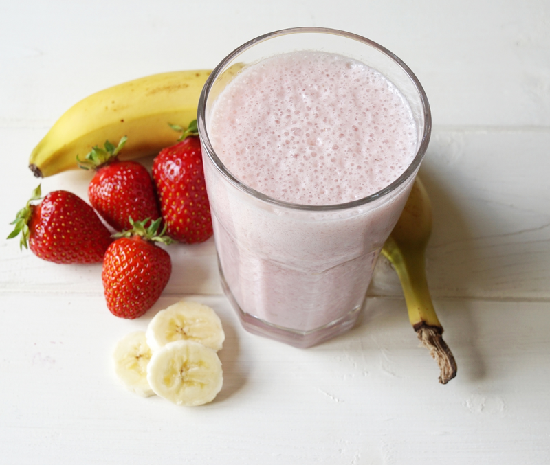 Strawberry Banana Bliss Smoothie