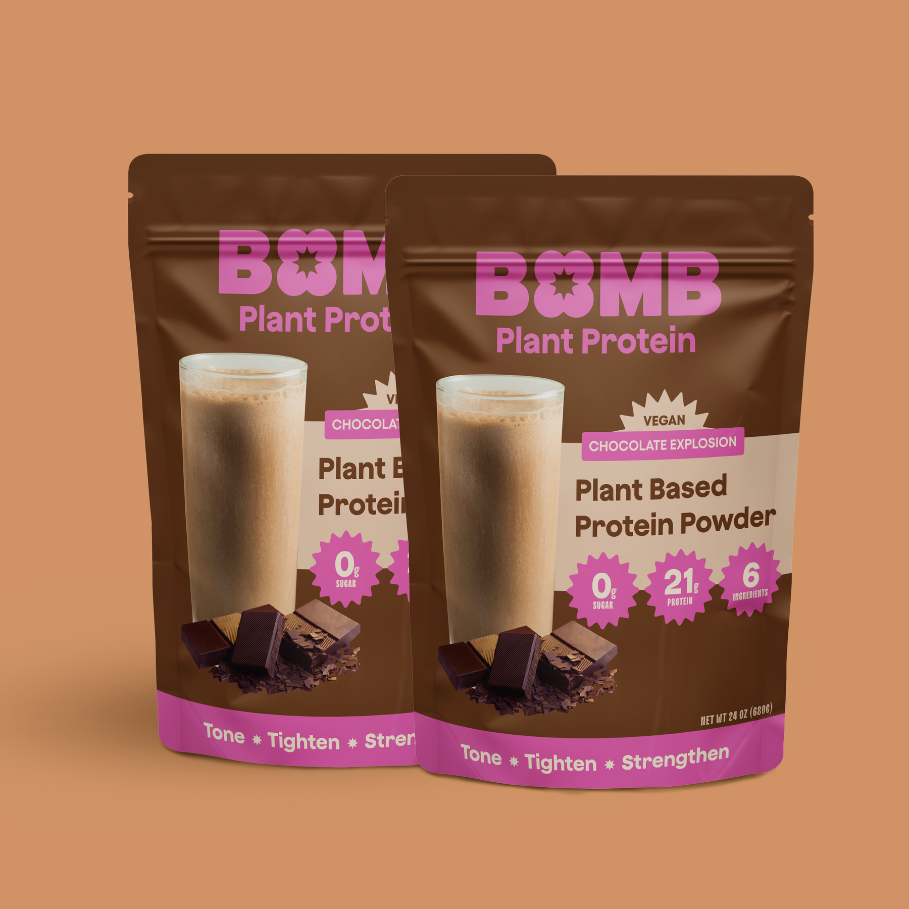 Chocolate Bomb Plant Protein