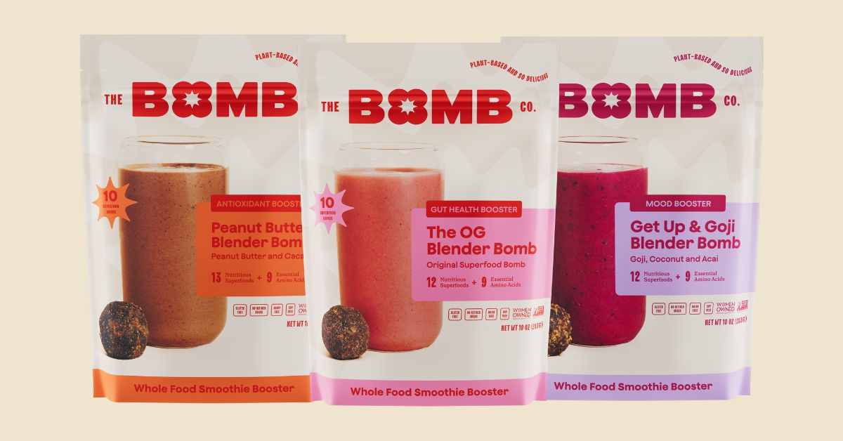 Blender Bombs Smoothie Booster, Peanut Butter Blast, Peanut Butter +  Cacao, Superfood Smoothie Mix Addition, Transforms Healthy Smoothies into  a Plant Based Delicious Meal