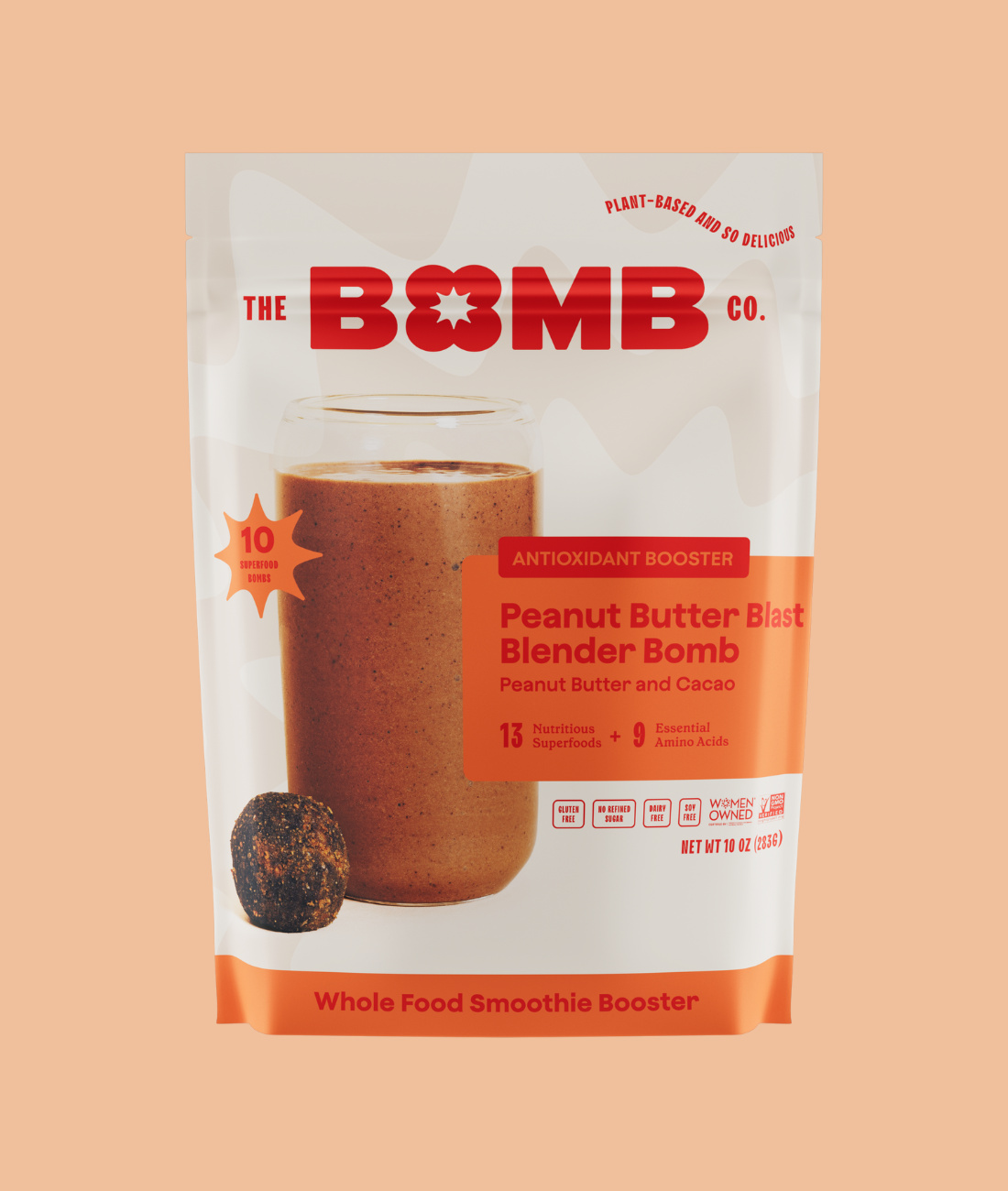 Peanut Butter Blast Blender Bomb