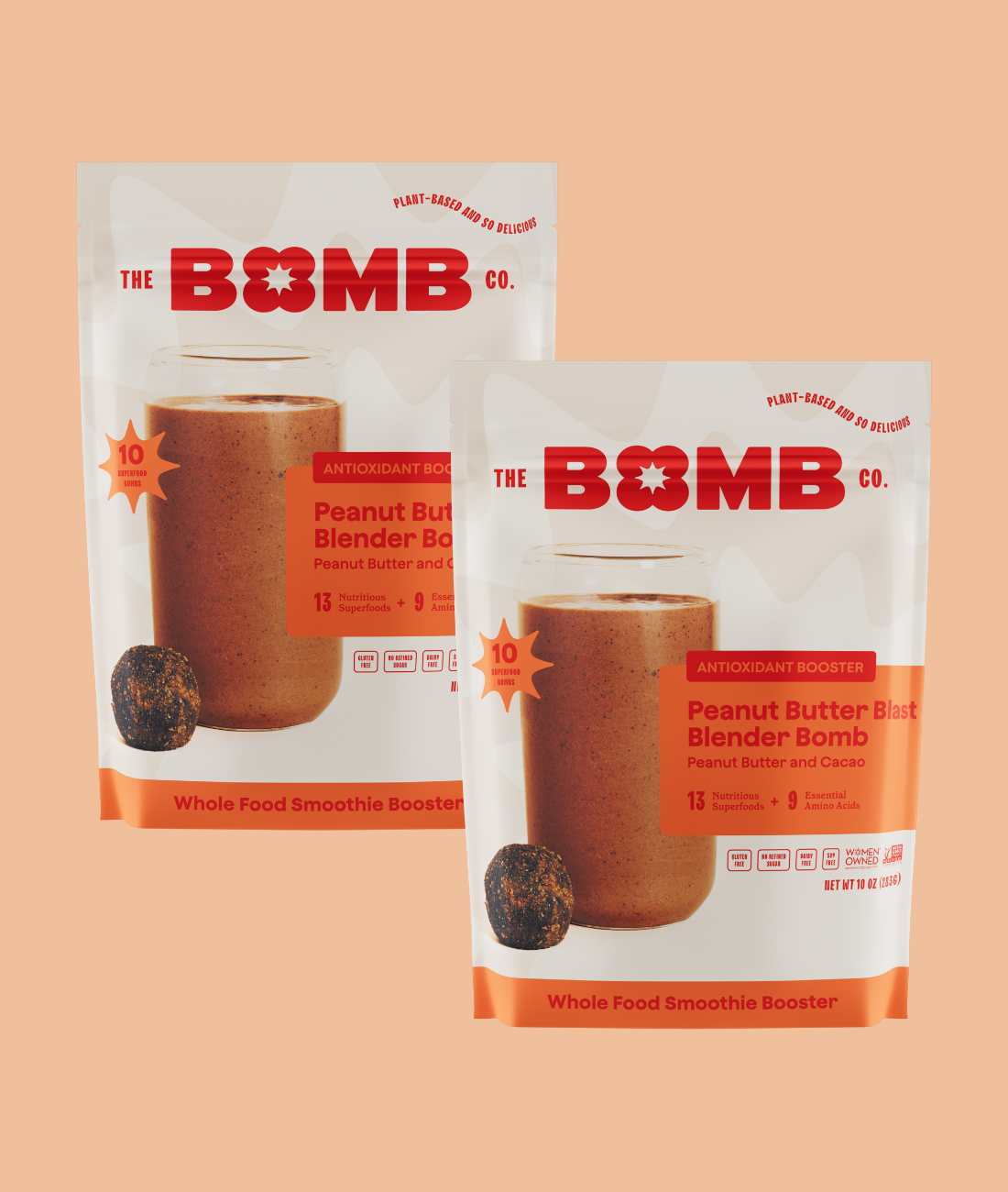 Peanut Butter Blast Blender Bomb