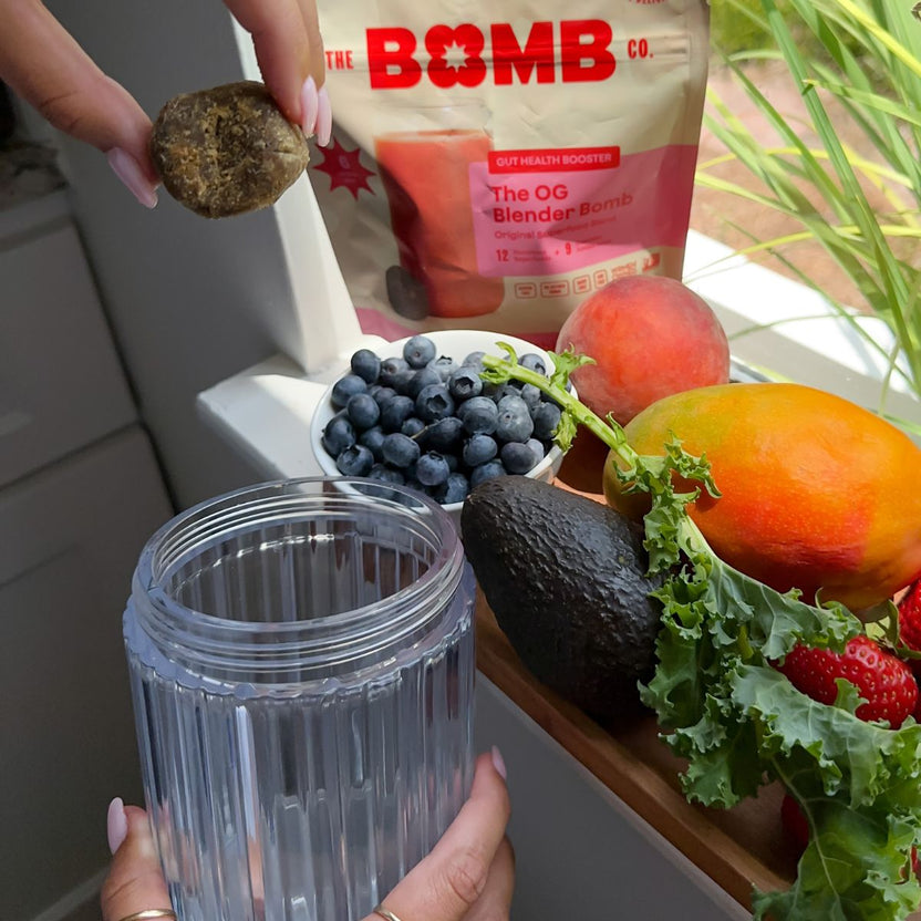 Blender Bombs make smoothies easy, delicious and nutritious. The Bomb Co