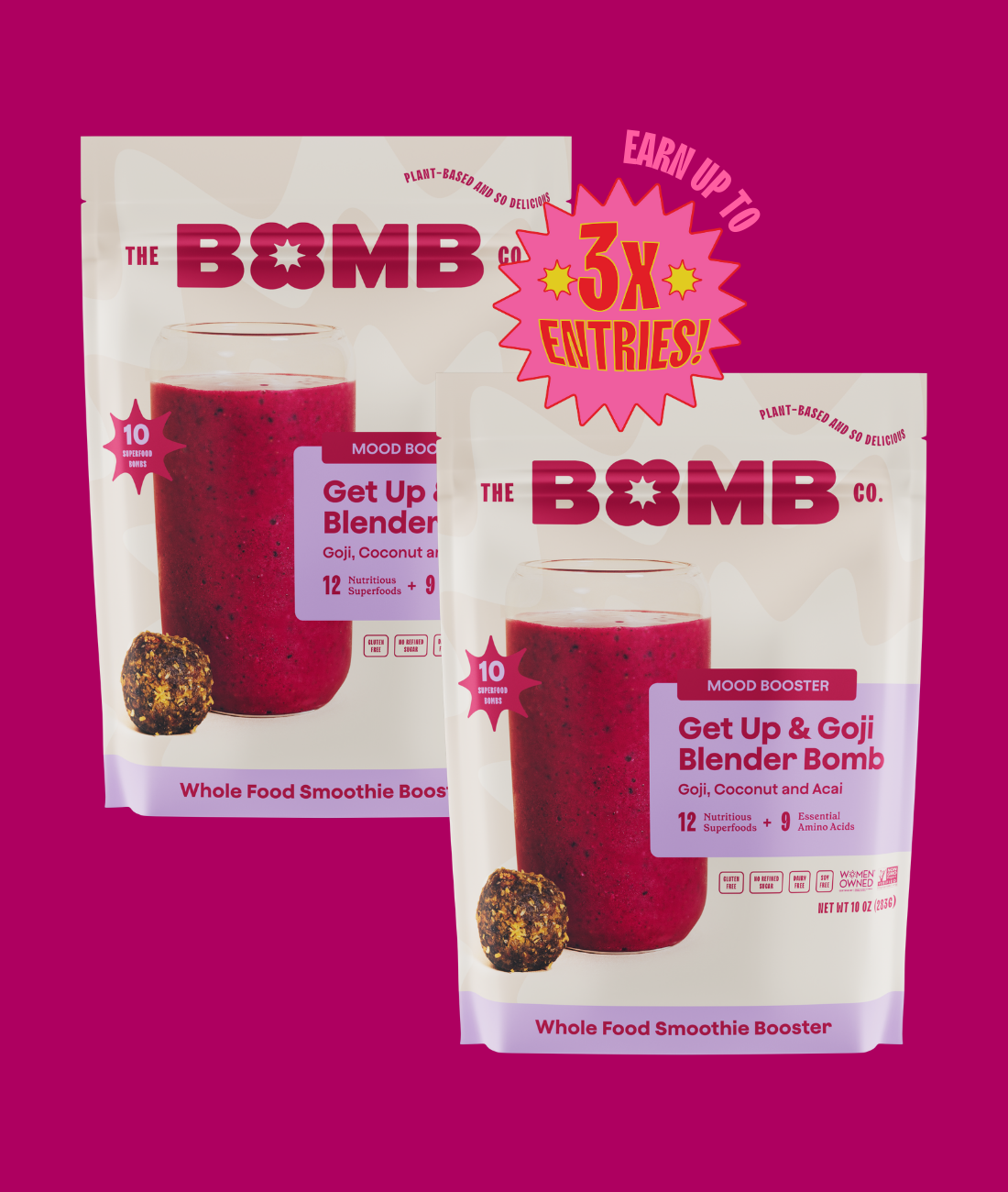 Get Up & Goji Blender Bomb