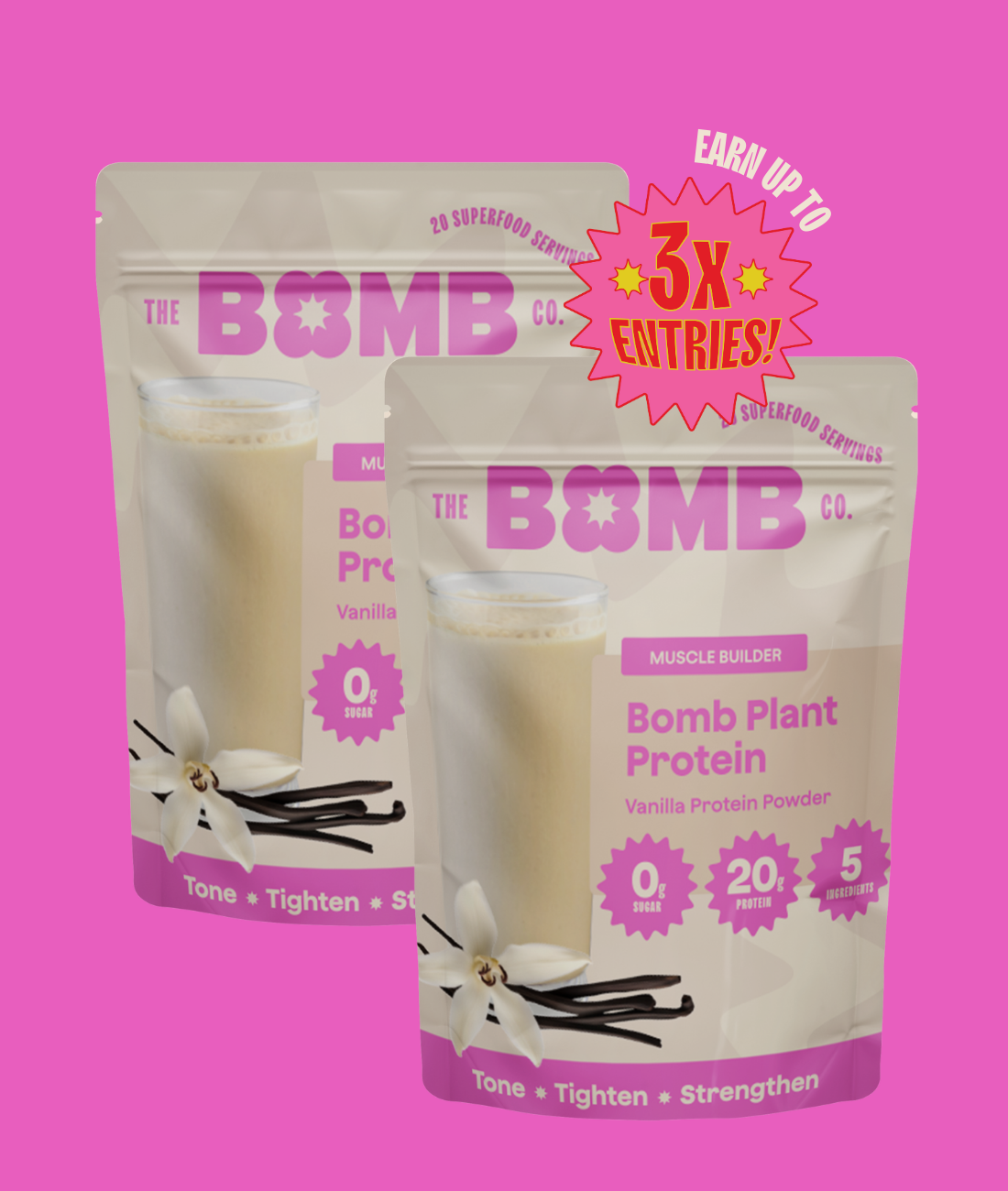 Vanilla Bomb Plant Protein