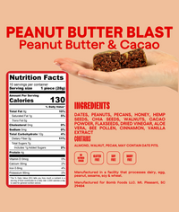 Peanut Butter Blast Blender Bomb
