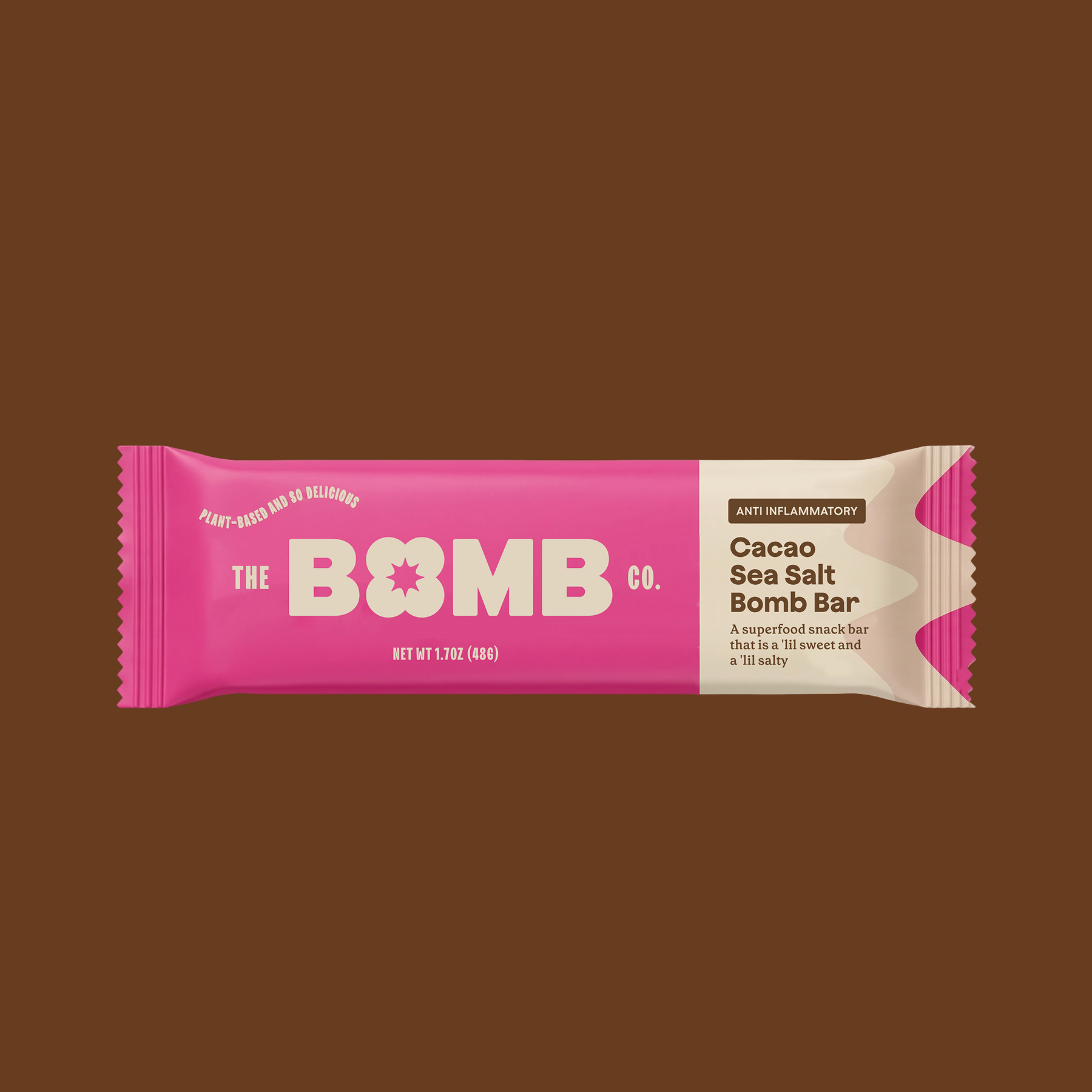 Cacao Sea Salt Bomb Bar - 2 Boxes