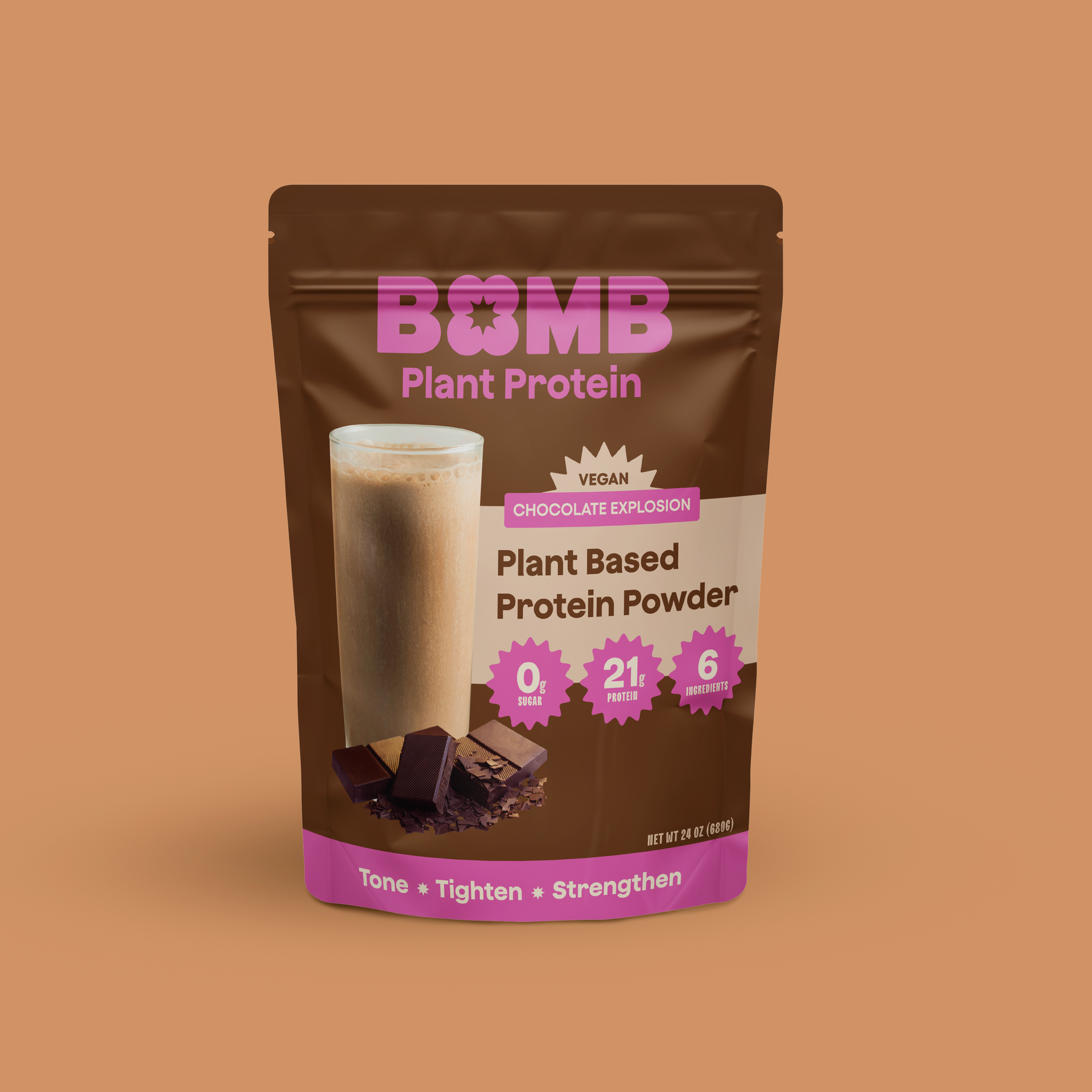 Chocolate Bomb Plant Protein