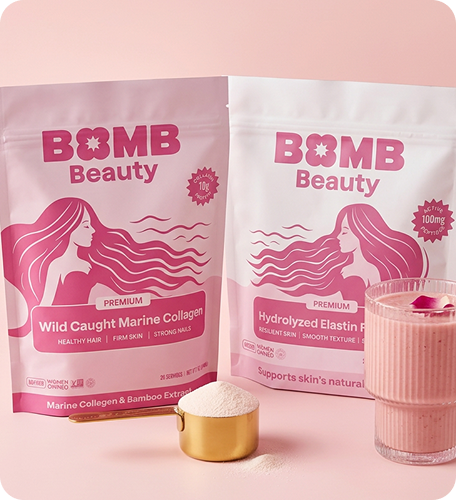 Add collagen and elastin peptides