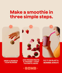 Peanut Butter Blast Blender Bomb