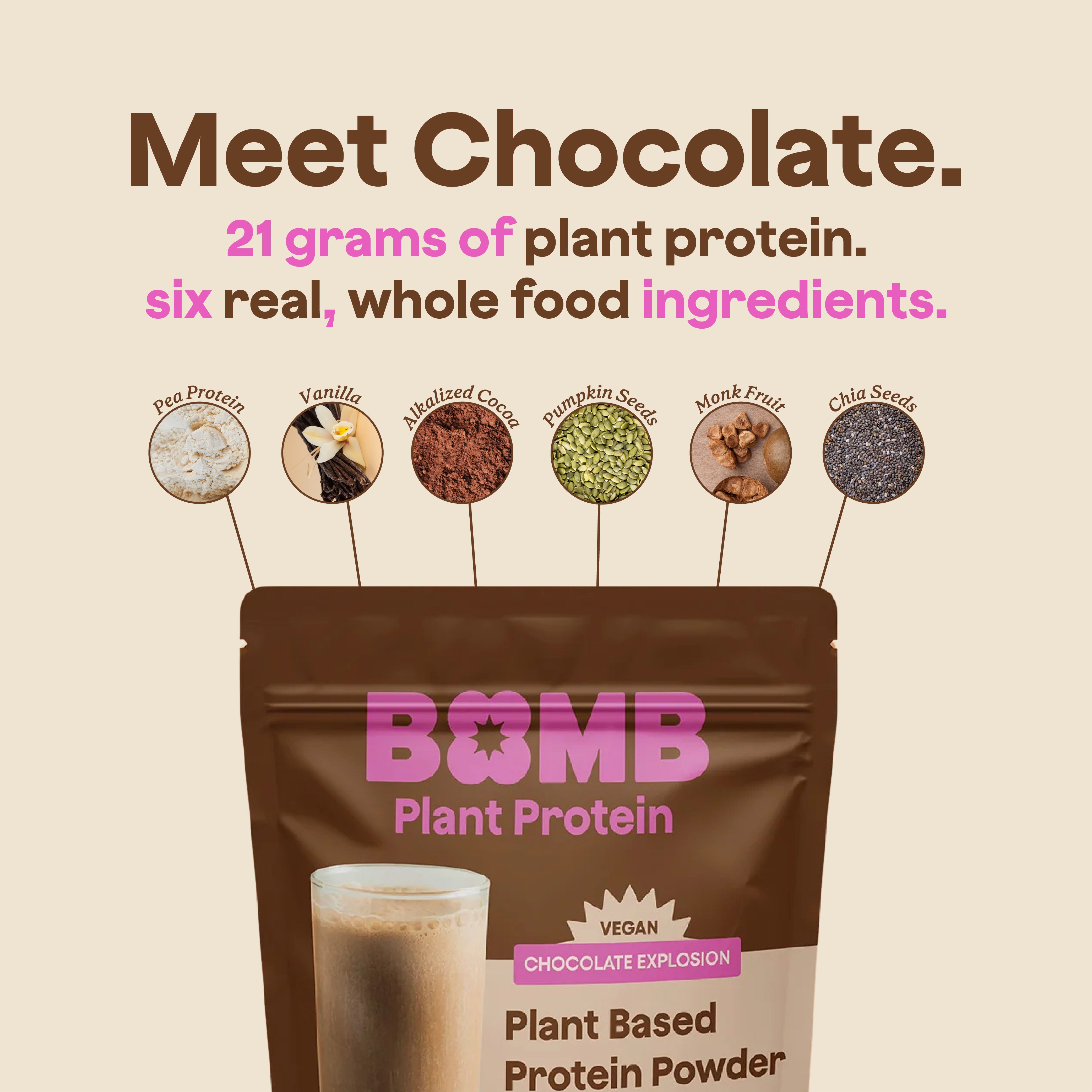 The Bomb Co plant protein scoop