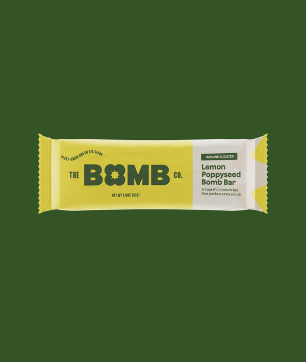 Lemon Poppyseed Bomb Bar - 2 Boxes