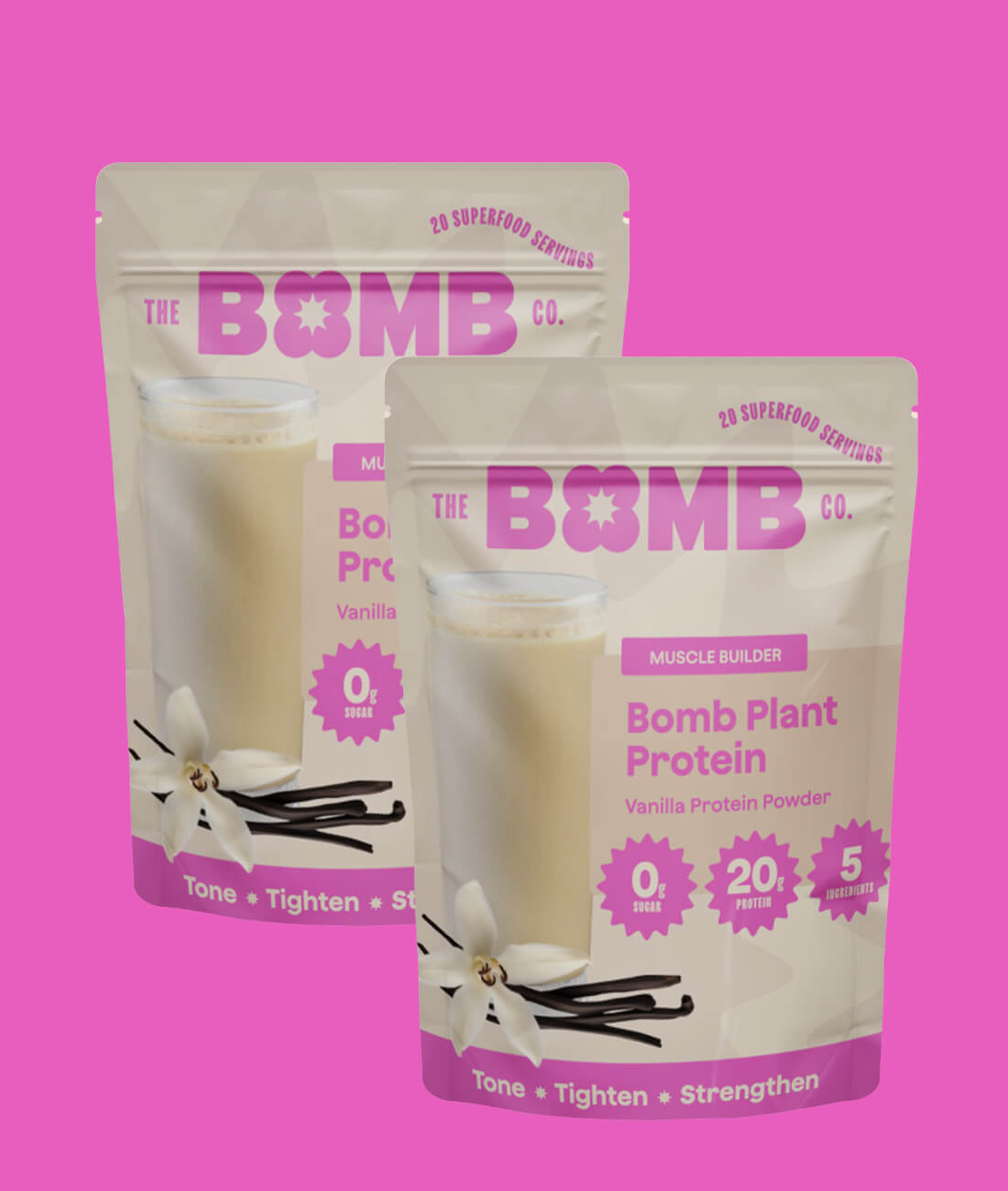 Vanilla Bomb Plant Protein
