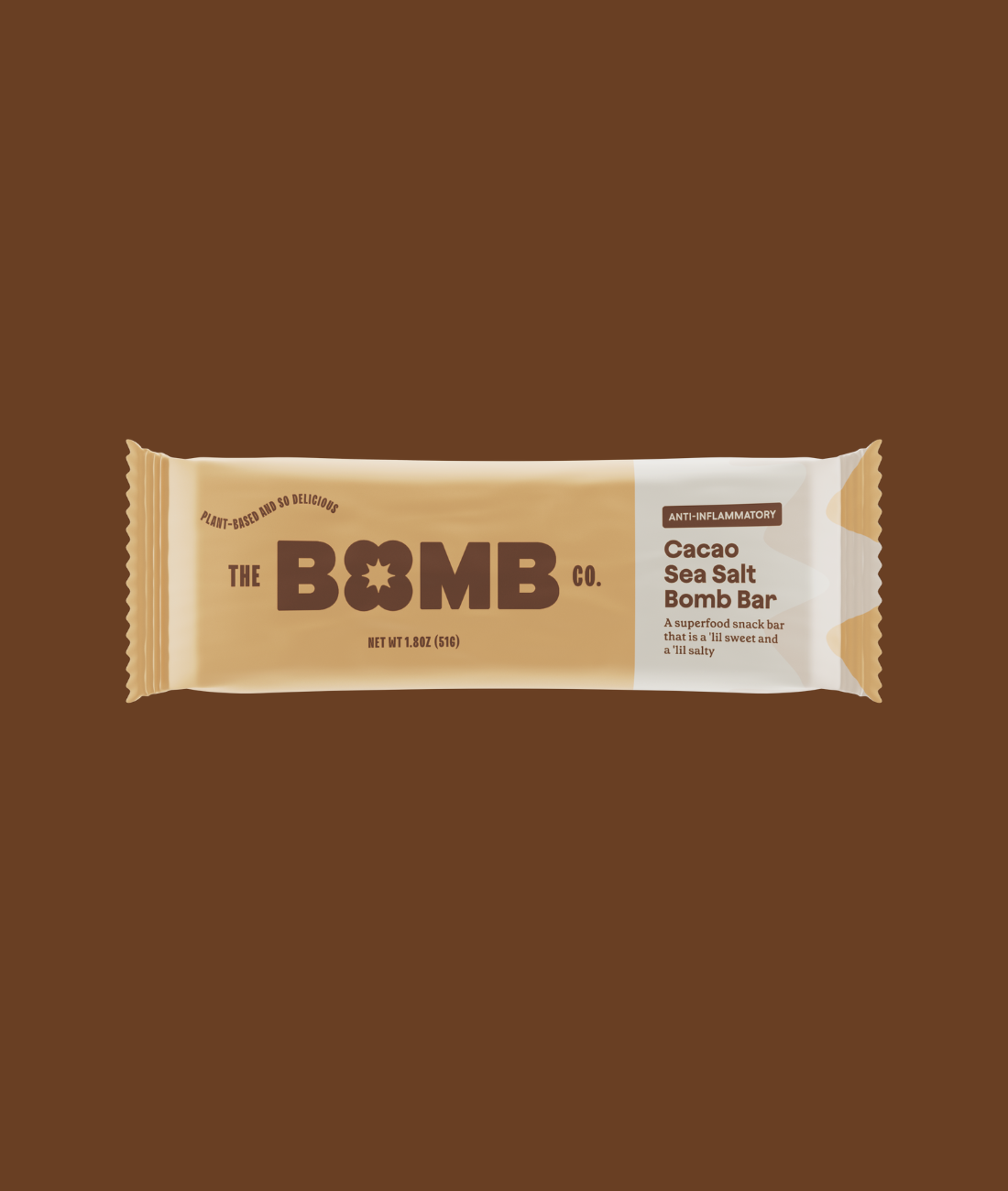 Cacao Sea Salt Bomb Bar 9pk