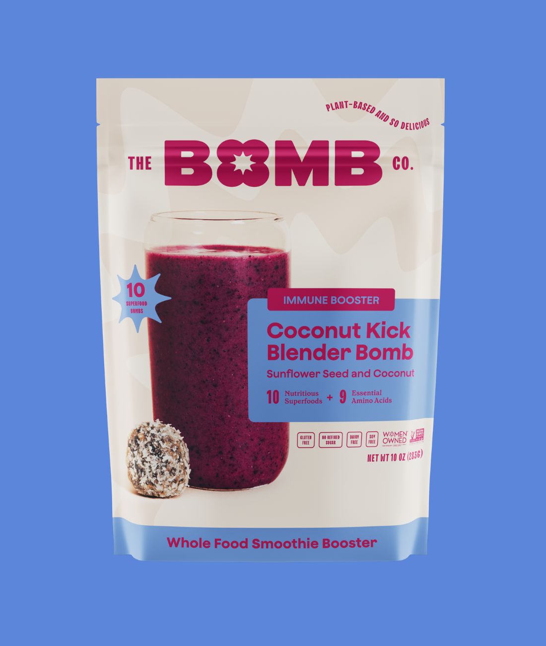 Coconut Kick Blender Bomb