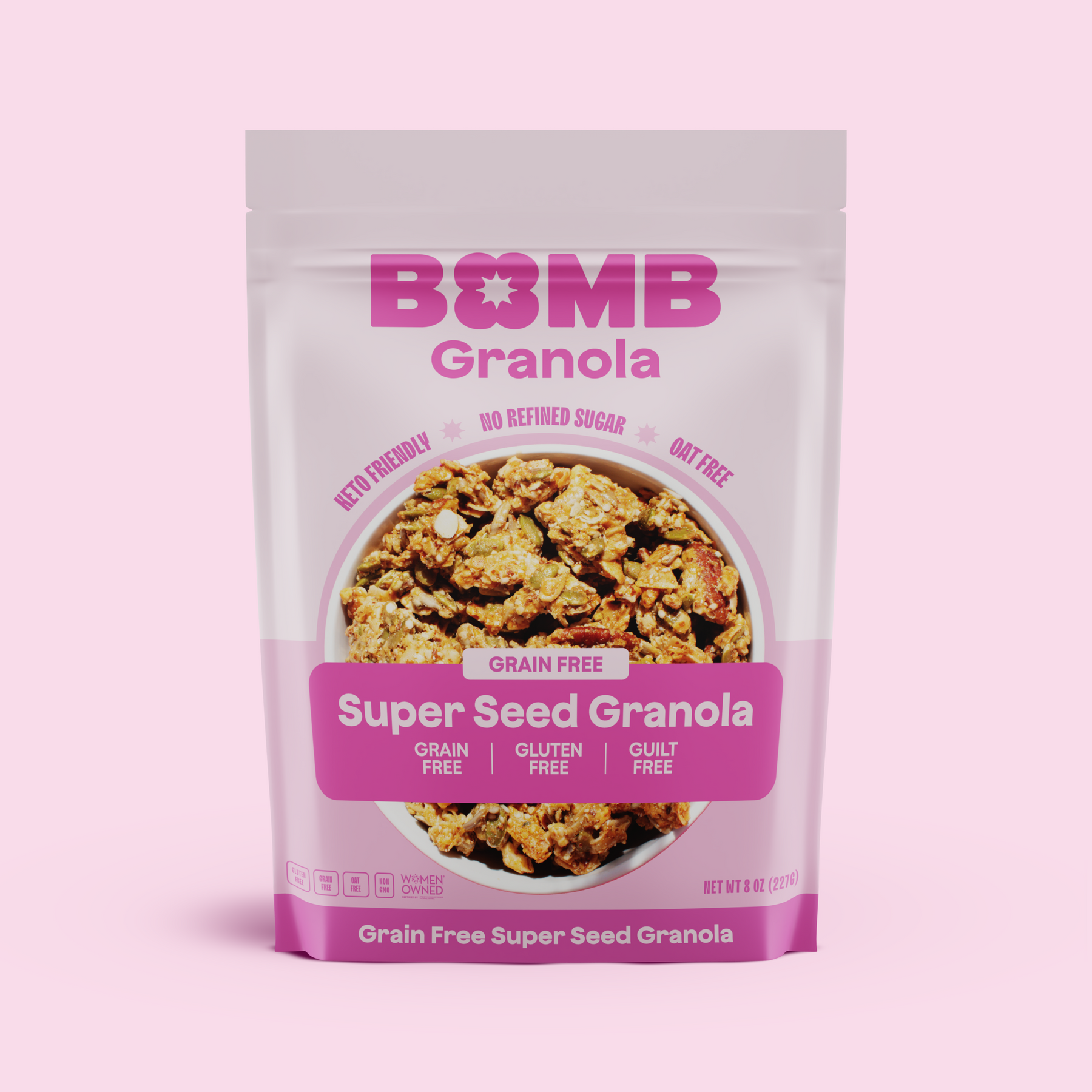 Super Seed Granola, 8oz - 4 Packs