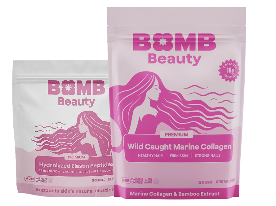 Wild Caught Marine Collagen e Hydrolyzed Elastin Peptides